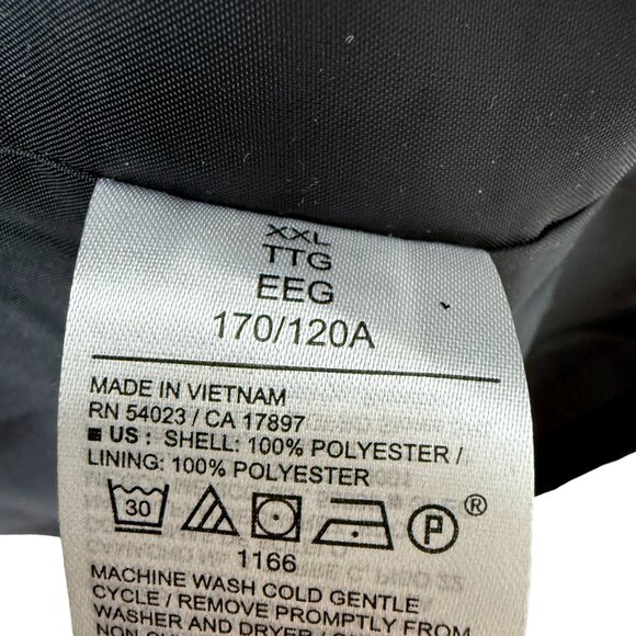 OLD NAVY Oversized Twill Overcoat Black Size XXL Womens Double Breasted Coat NWT - Picture 9 of 11